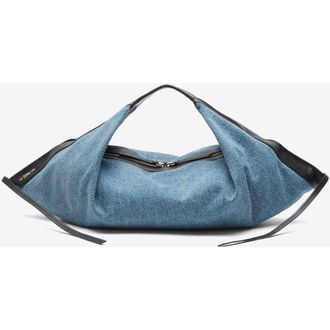 3.1 Phillip Lim Denim Luna Bag in Medium Indigo at Nordstrom