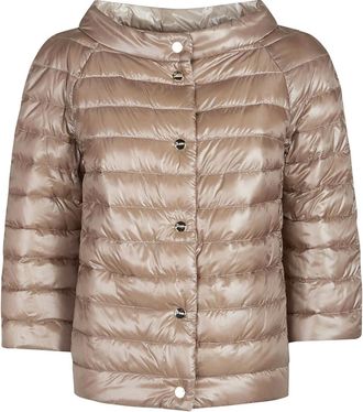 Herno Winter Jackets, female, Brown, Size: 2XL Reversible Cape
