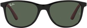 Ray-Ban 49mm Square Sunglasses in Dark Green at Nordstrom