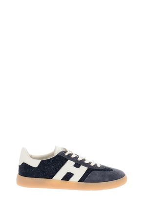 Hogan Blue Suede Leather Cool Sneakers