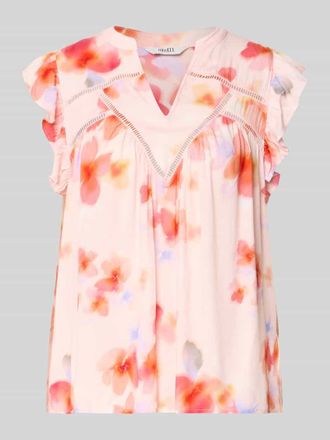 Mbym mbyM Blusentop aus Viskose mit V-Ausschnitt Modell Mirava in Hellrosa, Gr&ouml;&szlig;e XL