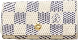 Louis Vuitton Pre-owned Accessories, female, White, Size: ONE SIZE Pre-owned Keycase