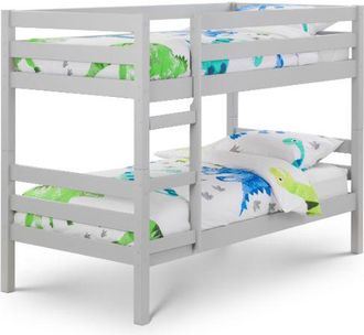 Julian Bowen Camden Single Bunk Bed Dove Grey - Julian Bowen | TJ Hughes