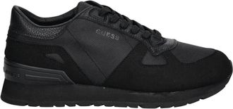 Guess Tresa Sneakers - Heren - Sneakers - Zwart - 40 EU - Leer - Schoenen