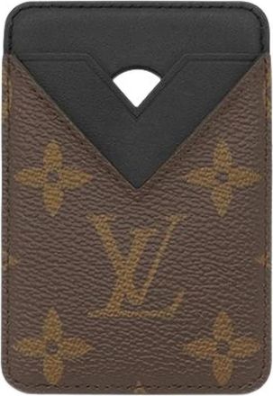 Louis Vuitton Pre-owned Card Holder - Dames - Vintage Accessoires - Bruin - ONE Size - Leer - Vintage