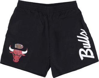 Mitchell & Ness Sportswear, male, Black, Size: XL Chicago Bulls NBA Shorts Black