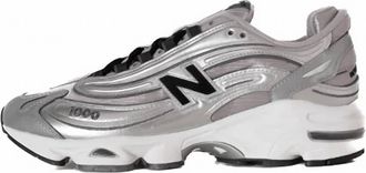 New Balance Mens 1000 Metallic Sneakers In Grey