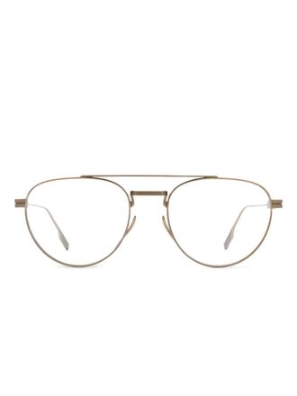 Ermenegildo Zegna round frames - Gold