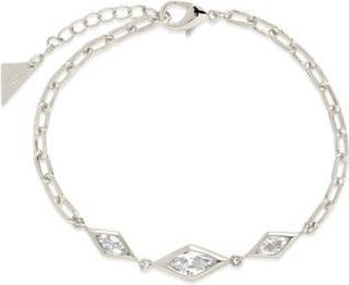 Sterling Forever Lissie Chain Bracelet in Silver at Nordstrom Rack