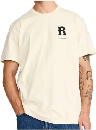 Revolution Printed T-Shirt 1458 FUC T-Shirt f&uuml;r Herren | wei&szlig;