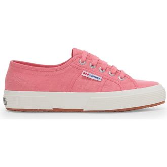 Superga 2750 Cotu Classic Sneakers in Pink Flamingo Avorio at Nordstrom, Size 38.5