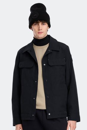 Canada Goose Burnaby Lightweight Chore Coat Black Disc