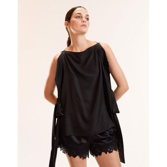 Cynthia Rowley Windswept Tie Top