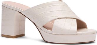 Stuart Weitzman Dayna Platform Sandal in Linen/linen at Nordstrom, Size 8.5