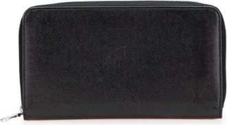 Louis Vuitton Pre-owned Wallets, male, Black, Size: ONE SIZE Pre-owned Wallet With Zip