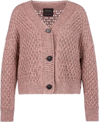 Marc Cain Losse Cardigan - Dames - Truien - Oranje - Maat: M Katoen