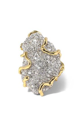 Alexis Bittar Solanales Pav&eacute; Pebble Ring in Crystals at Nordstrom, Size 7