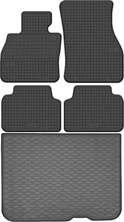 OEM Juego Mini Clubman Ii Kombivan 2015-2024 - Alfombrillas De Goma + Alfombrilla Para Maletero