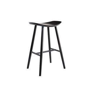Miliboo Taburete De Bar Moderno Nogal 72cm Demory