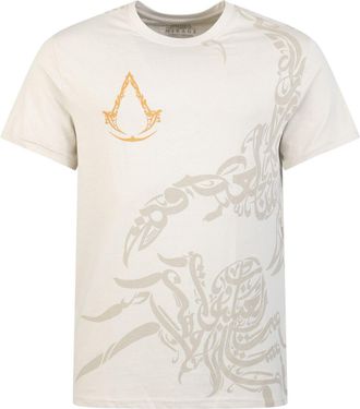 Assassin's Creed Mirage - Animals Mens T-Shirt Beige Regular, Beige, M