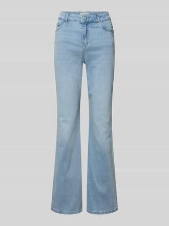 Christian Berg Flared Jeans mit Knopfverschluss in Ocean, Gr&ouml;&szlig;e 34/28