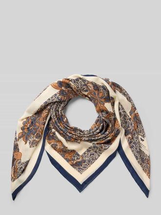 Max Mara Schal aus Modal-Seiden-Mix Modell ASARONG in Marine, Gr&ouml;&szlig;e 1