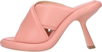 Vic Mati&eacute; Sandalen Roze - Dames - Muiltjes - Roze - 37 1/2 EU - Leer - Schoenen