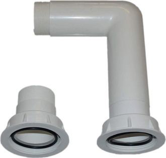 AquaLuxBad Conexiones De La V&aacute;lvula De 2 Para El Filtro Cocoon De 22 M3