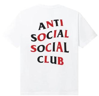 ANTI SOCIAL SOCIAL CLUB Enrolled T-Shirt White 0657-100000103ET-WHIT