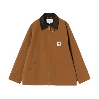 Carhartt Work in Progress Carhartt Wip, Light Jackets, female, Brown, Size: XS Clark Jacket