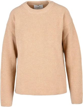 Ballantyne Ribbed Sweater - Beige