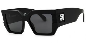 Off-white DOVER 1007 Mens Sunglasses Black Size 56