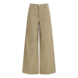 Cruna Taylor Broeken - Dames - Broeken - Beige - Maat: 3XL Katoen