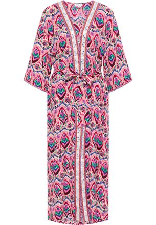 Izia Kimono Dames Roze Veelkleurig