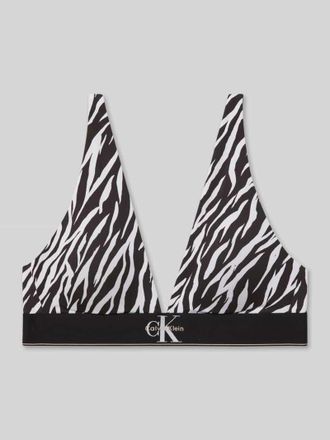 Calvin Klein Underwear Bralette mit Logo-Detail in Black, Gr&ouml;&szlig;e XS
