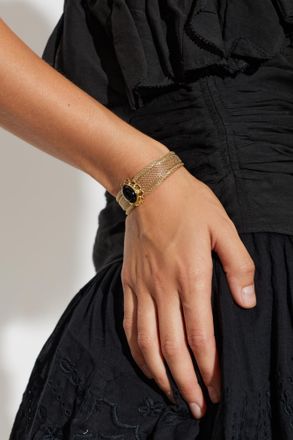 Isabel Marant Bracelet With Stone, Womens, Gold