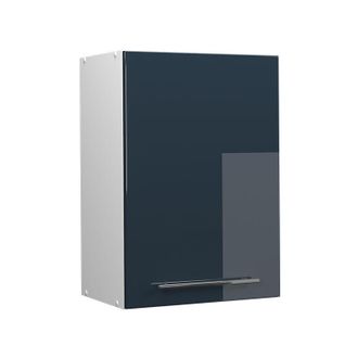 Vicco Armario Colgante Fame-line, Azul Oscuro Alto Brillo, 50 Cm Vicco