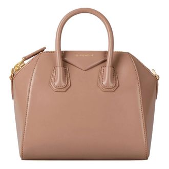 Givenchy Tassen, Dames, Roze, ONE Size, Katoen, Mini Antigona Bag