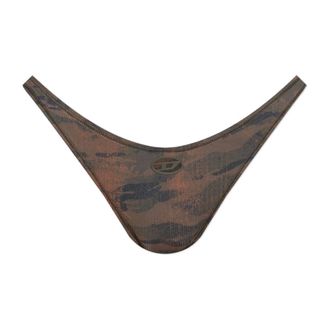 Diesel Dames, Badkleding, Bruin, Maat: XS Leer