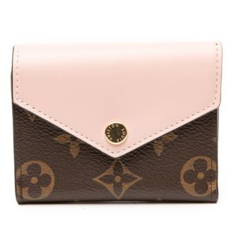 Louis Vuitton Brown Rose Ballerine Pvc Leather Wallet (Tri-Fold) (Pre-Owned)