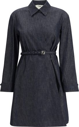 Fendi Chambray Dress
