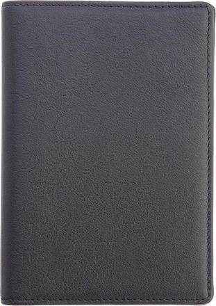 Royce New York Leather Rfid Blocking Passport Cover With Card Slots