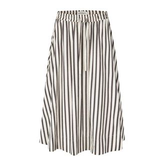 Lollys Laundry Striped A-line Midi Skirt - female - Lollys Laundry - Midi Skirts - Multicolor - XS - Skirts