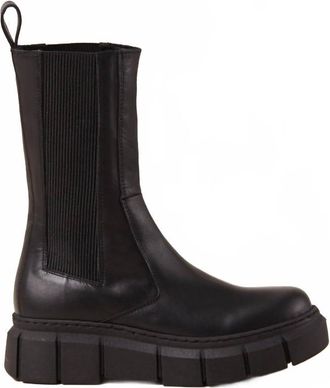 Alohas Womens Armor Boots In Black