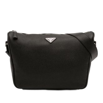 Prada Pre-owned Prada Vitello Daino Crossbody Unisex KANRBLJIUF9HFS6A