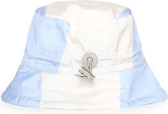 Jacquemus Le Bob Baluchon - Dames - Hoeden - Blauw - 58 CM - Katoen - Accessoires