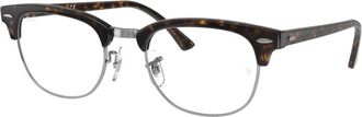 Ray-Ban Clubmaster Optical Frame - unisex - Brillen - Bruin - 51 MM - Accessoires