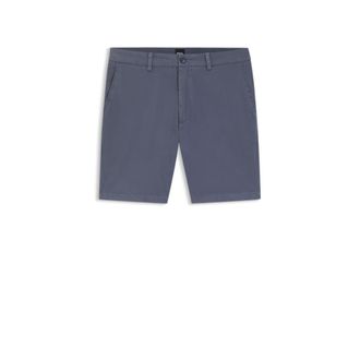BOSS Modern-fit shorts in stretch-cotton twill