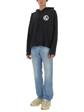 Acne Studios Cotton Hoodie - Black
