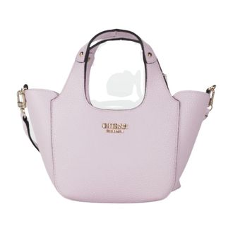 Guess Handbags, female, Pink, Size: ONE SIZE Helina Mini Crossbody Bag